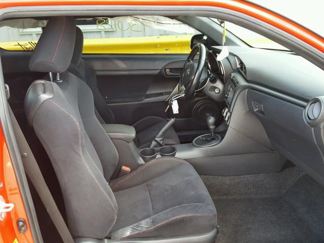 JTKJF5C70D3048698 - 2013 TOYOTA SCION TC 红色 照片 5