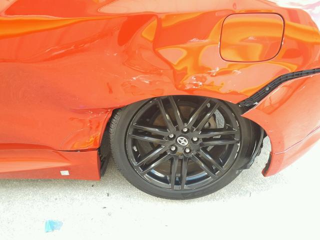 JTKJF5C70D3048698 - 2013 TOYOTA SCION TC 红色 照片 9