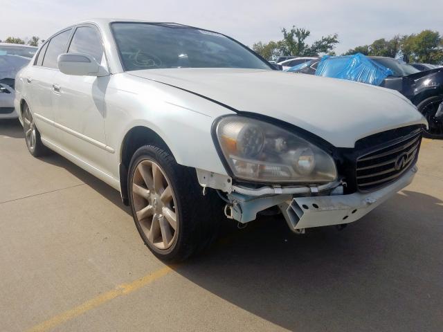 JNKBF01AX2M006266 - 2002 INFINITI Q45 WHITE photo 1