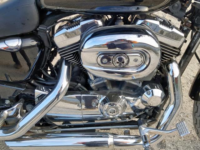 1HD1CT3158K425827 - 2008 HARLEY-DAVIDSON XL1200 C BLACK photo 7