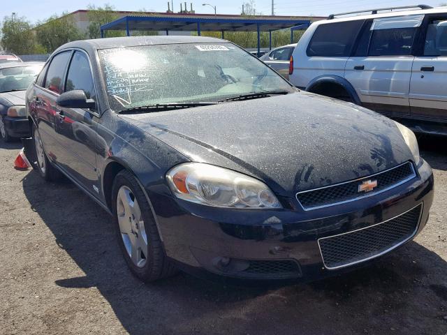 2G1WD58C269147843 - 2006 CHEVROLET IMPALA SUP შავი ფოტო 1