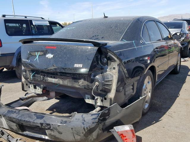 2G1WD58C269147843 - 2006 CHEVROLET IMPALA SUP შავი ფოტო 4