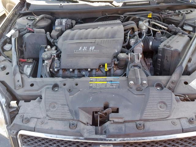 2G1WD58C269147843 - 2006 CHEVROLET IMPALA SUP შავი ფოტო 7