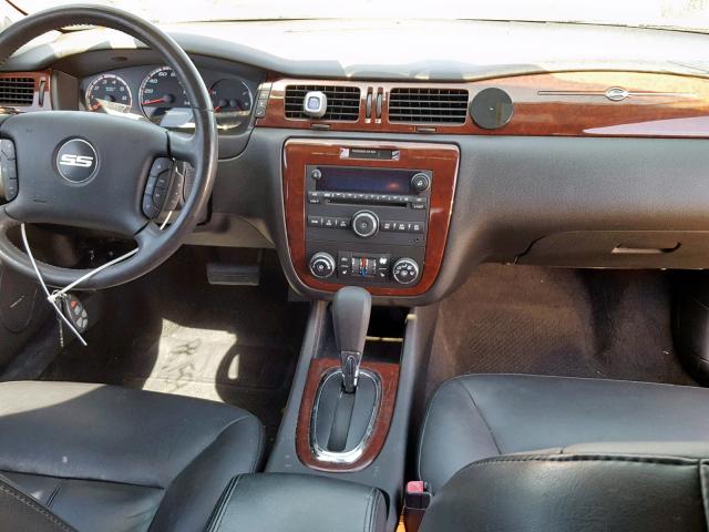 2G1WD58C269147843 - 2006 CHEVROLET IMPALA SUP შავი ფოტო 9