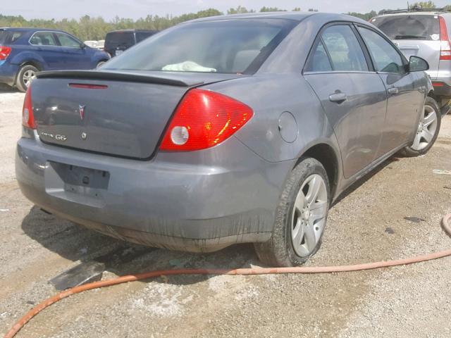 1G2ZG57B294216594 - 2009 PONTIAC G6 GRAY photo 4