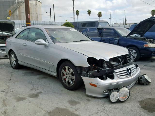 WDBTJ65J33F047604 - 2003 MERCEDES-BENZ CLK 320C SILVER photo 1