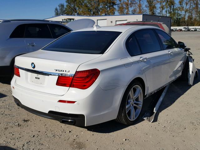 WBAKB8C51CDW84771 - 2012 BMW 750LI WHITE photo 4