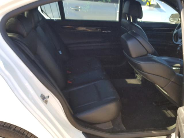 WBAKB8C51CDW84771 - 2012 BMW 750LI WHITE photo 6