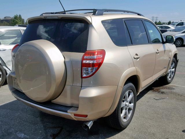 2T3YF4DV9BW078645 - 2011 TOYOTA RAV4 LIMIT GOLD photo 4