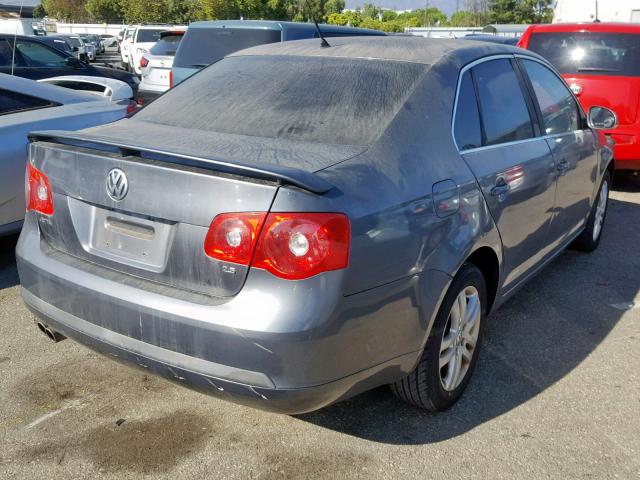 3VWEG71K27M076379 - 2007 VOLKSWAGEN JETTA WOLF BLUE photo 4