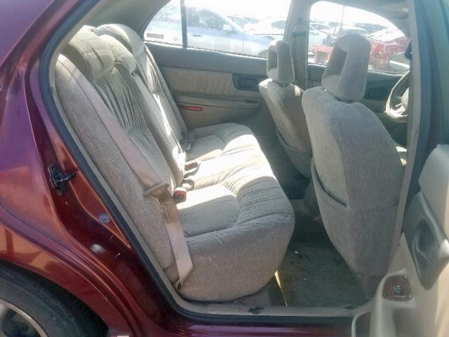 2G4WB52K5Y1312309 - 2000 BUICK REGAL LS MAROON photo 6