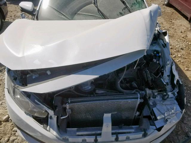 19XFC2F73JE010726 - 2018 HONDA CIVIC EX WHITE photo 7