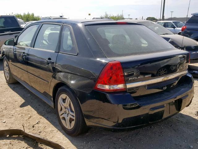 1G1ZS68NX7F242959 - 2007 CHEVROLET MALIBU MAX 黑色 照片 3