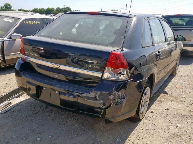 1G1ZS68NX7F242959 - 2007 CHEVROLET MALIBU MAX 黑色 照片 4