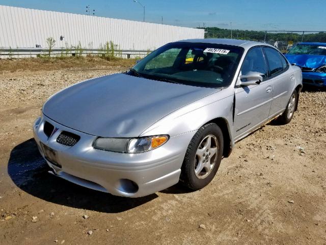 1G2WK52J32F241689 - 2002 PONTIAC GRAND PRIX SILVER photo 2