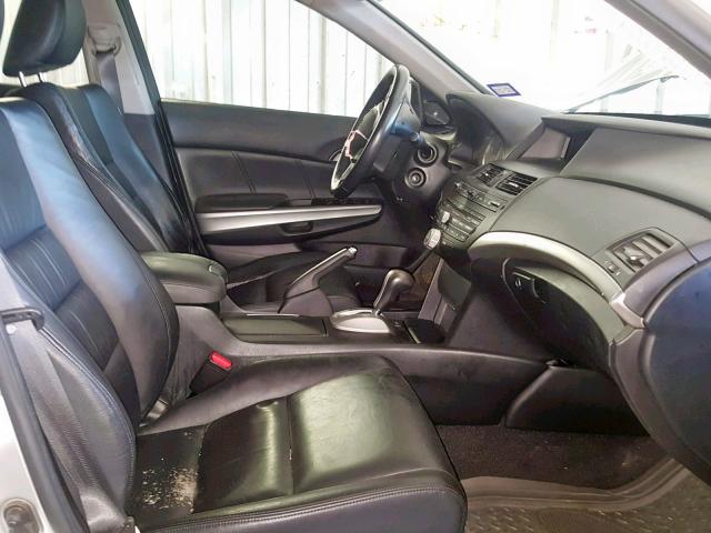 JHMCP26888C039008 - 2008 HONDA ACCORD EXL SILVER photo 5