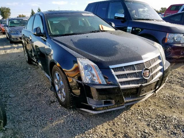 1G6DV57V180213376 - 2008 CADILLAC CTS HI FEA BLACK photo 1