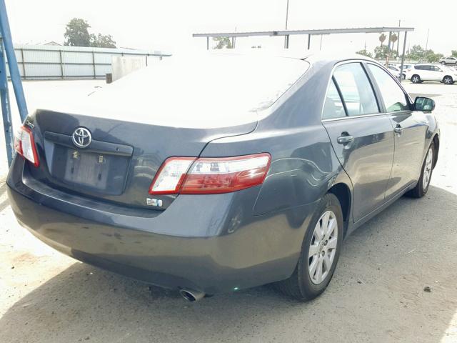 4T1BB46K88U048395 - 2008 TOYOTA CAMRY HYBR CHARCOAL photo 4