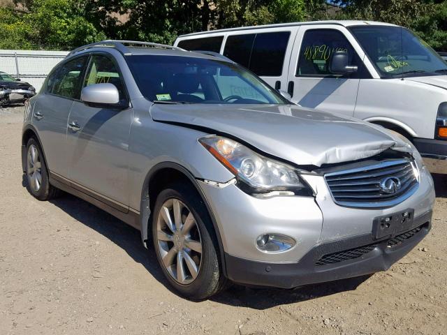 JN1AJ0HR8BM854317 - 2011 INFINITI EX35 BASE SILVER photo 1