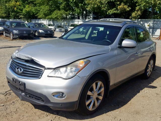 JN1AJ0HR8BM854317 - 2011 INFINITI EX35 BASE SILVER photo 2