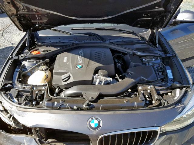 WBA3X9C59GD869541 - 2016 BMW 335 XIGT GRAY photo 7
