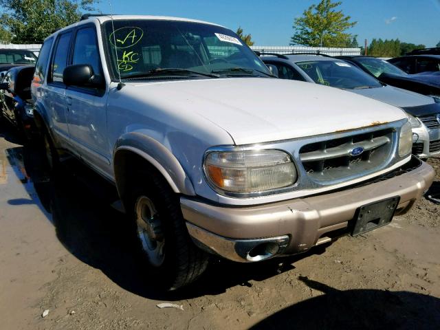 1FMZU74E4YZC47910 - 2000 FORD EXPLORER E WHITE photo 1