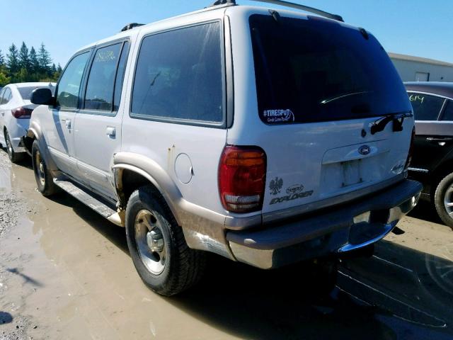 1FMZU74E4YZC47910 - 2000 FORD EXPLORER E WHITE photo 3