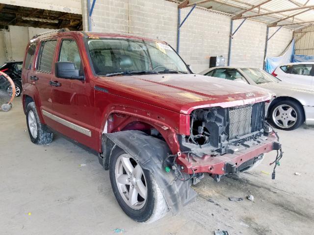 1C4PJLCK7CW190889 - 2012 JEEP LIBERTY LI RED photo 1