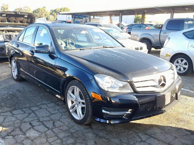 WDDGF4HB7DR290027 - 2013 MERCEDES-BENZ C 250 BLACK photo 1