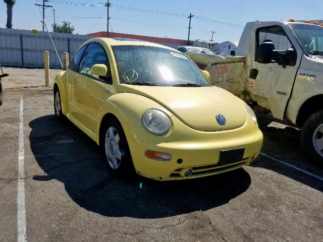 3VWCC21C3XM473176 - 1999 VOLKSWAGEN NEW BEETLE YELLOW photo 1