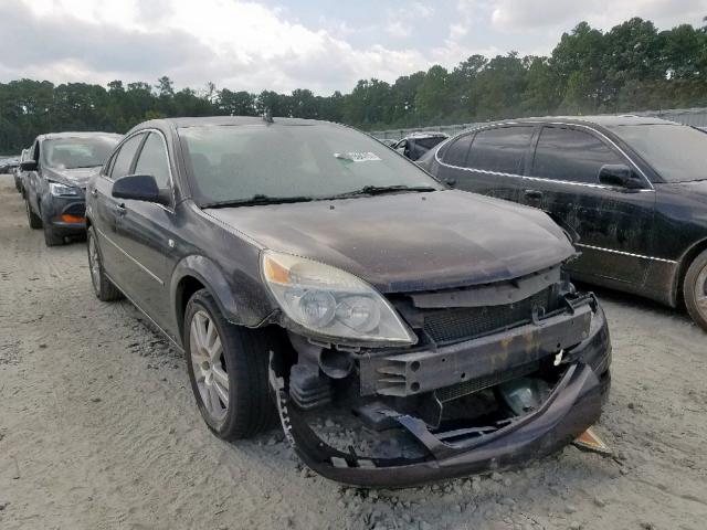 1G8ZS57NX8F290914 - 2008 SATURN AURA XE BLACK photo 1