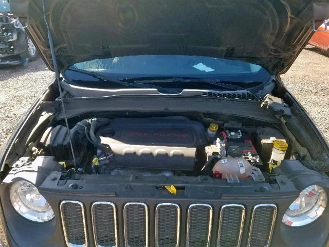 ZACCJAAT0FPB68926 - 2015 JEEP RENEGADE S შავი ფოტო 7