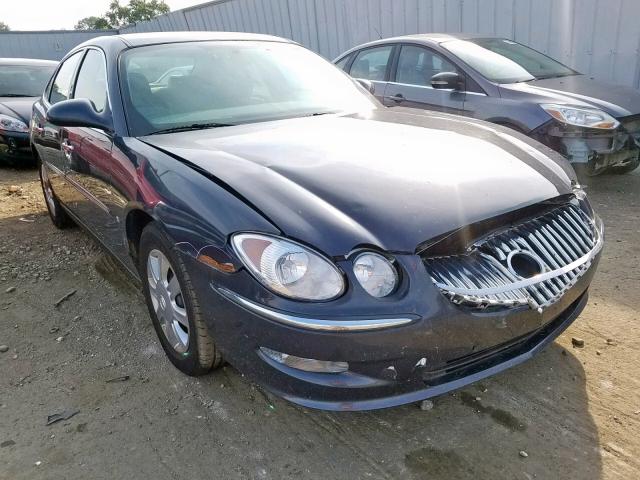 2G4WC582681198714 - 2008 BUICK LACROSSE C GRAY photo 1