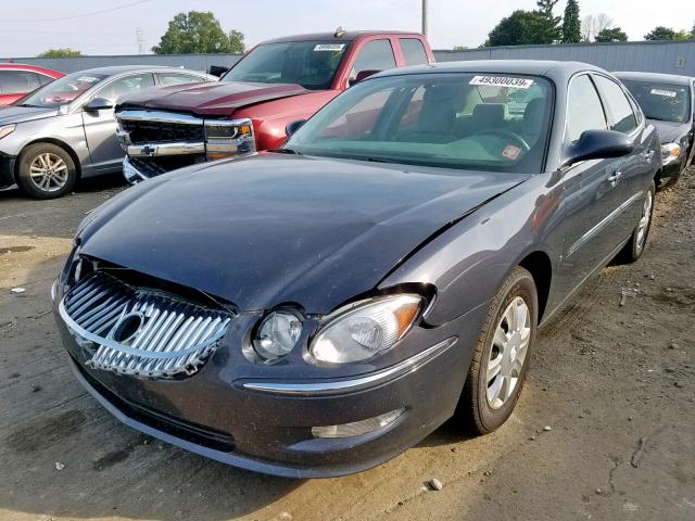 2G4WC582681198714 - 2008 BUICK LACROSSE C GRAY photo 2