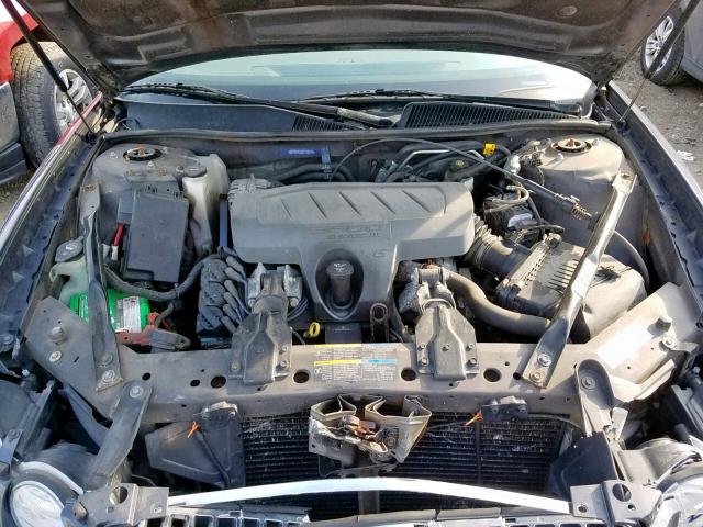 2G4WC582681198714 - 2008 BUICK LACROSSE C GRAY photo 7