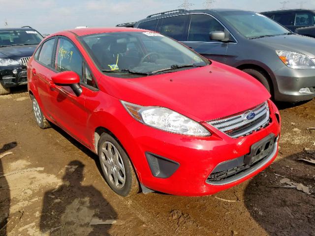 3FADP4BJ5CM218386 - 2012 FORD FIESTA SE RED photo 1