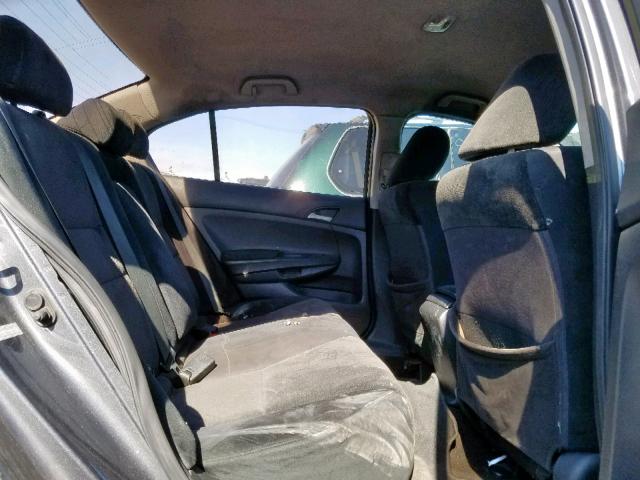 1HGCP2F41AA059893 - 2010 HONDA ACCORD LXP GRAY photo 6