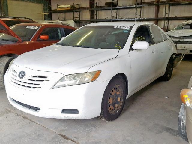 4T1BE46K17U541275 - 2007 TOYOTA CAMRY NEW WHITE photo 2