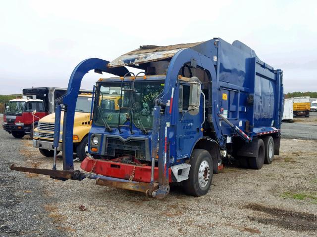 1M2AV04C1FM013203 - 2015 MACK 600 MRU600 BLUE photo 2