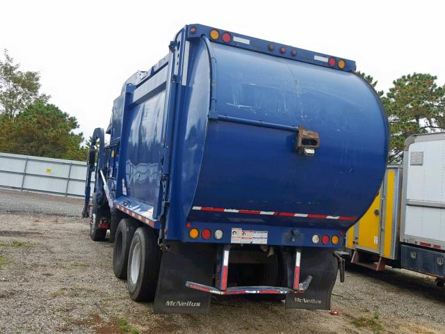 1M2AV04C1FM013203 - 2015 MACK 600 MRU600 BLUE photo 3