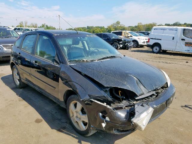 1FAFP37N76W181327 - 2006 FORD FOCUS ZX5 BLACK photo 1