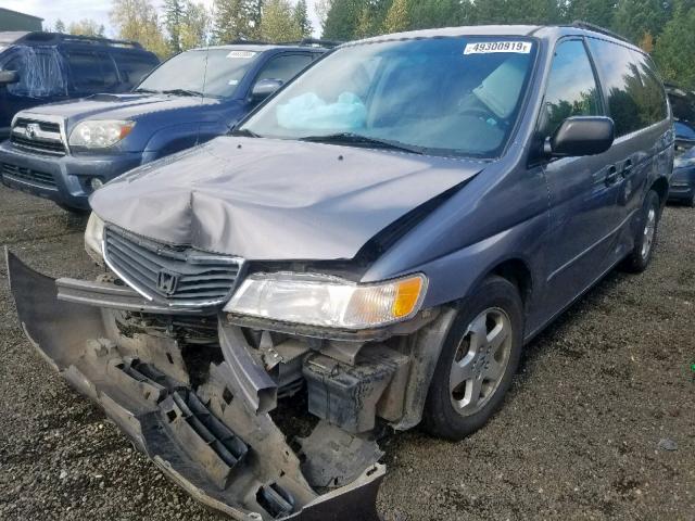 2HKRL1853XH510117 - 1999 HONDA ODYSSEY LX SILVER photo 2