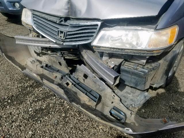 2HKRL1853XH510117 - 1999 HONDA ODYSSEY LX SILVER photo 9