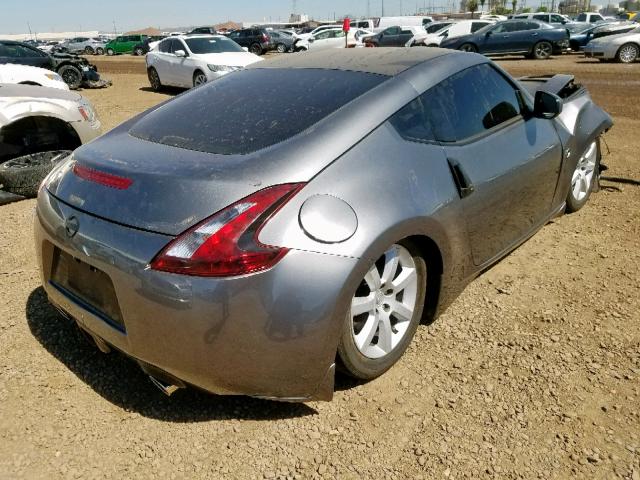 JN1AZ4EH5GM937481 - 2016 NISSAN 370Z BASE SILVER photo 4