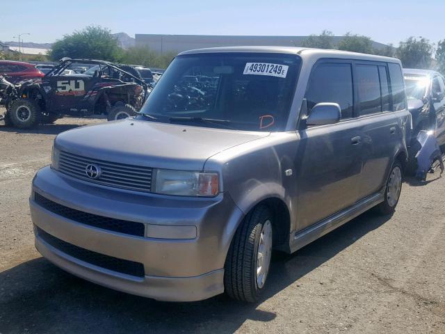 JTLKT334864054751 - 2006 TOYOTA SCION XB ნაცრისფერი ფოტო 2