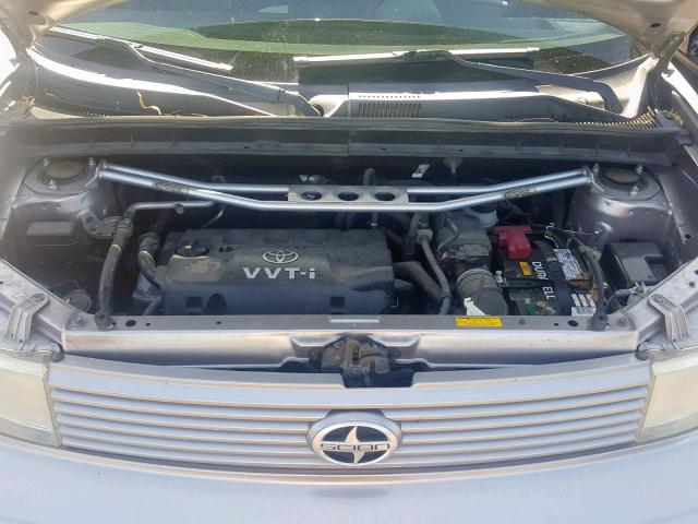 JTLKT334864054751 - 2006 TOYOTA SCION XB ნაცრისფერი ფოტო 7