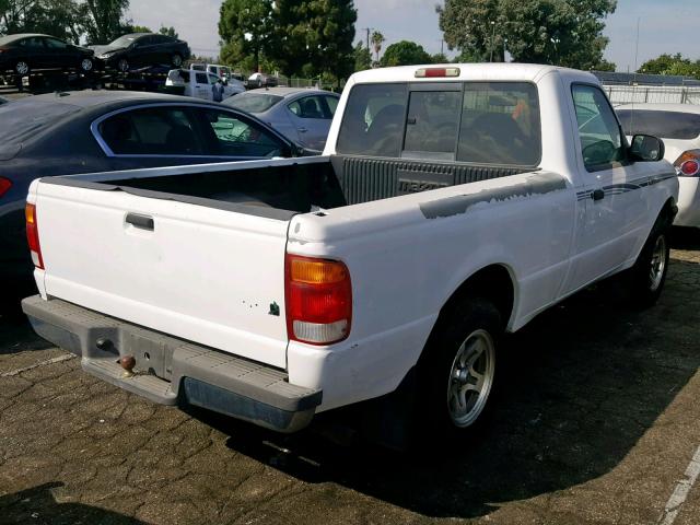 4F4YR12CXWTM46659 - 1998 MAZDA B2500 WHITE photo 4