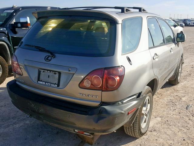 JT6GF10U5Y0070876 - 2000 LEXUS RX 300 GOLD photo 4