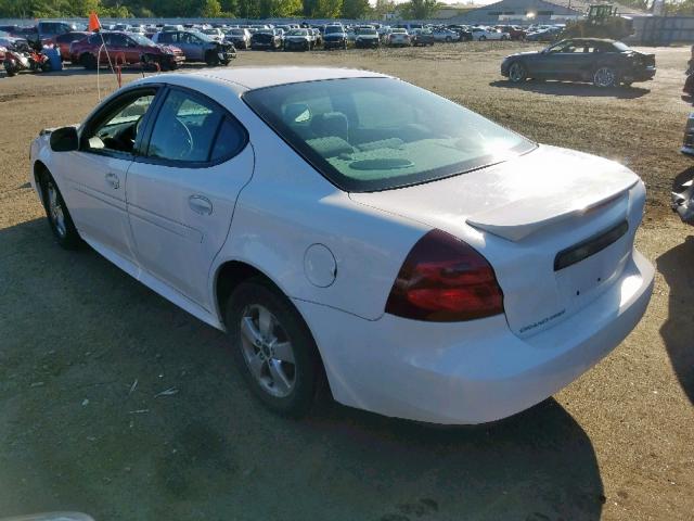 2G2WP522151231202 - 2005 PONTIAC GRAND PRIX WHITE photo 3