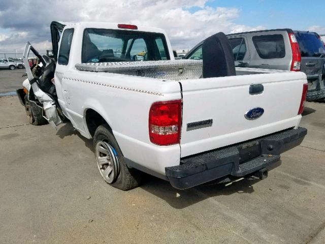 1FTKR1ED2APA62315 - 2010 FORD RANGER SUP WHITE photo 3